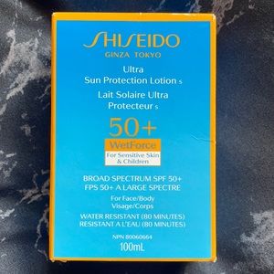 Shiseido sunscreen Face/Body sensitive/children 50